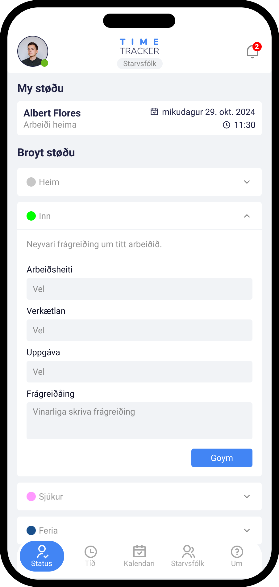 Time Tracker Mobile App - Splash Screen
